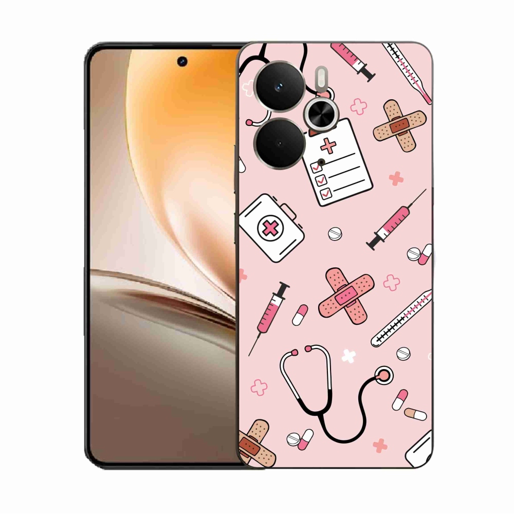 Gél borítás mmCase a Realme 14 5G/14T 5G számára - egészség 2