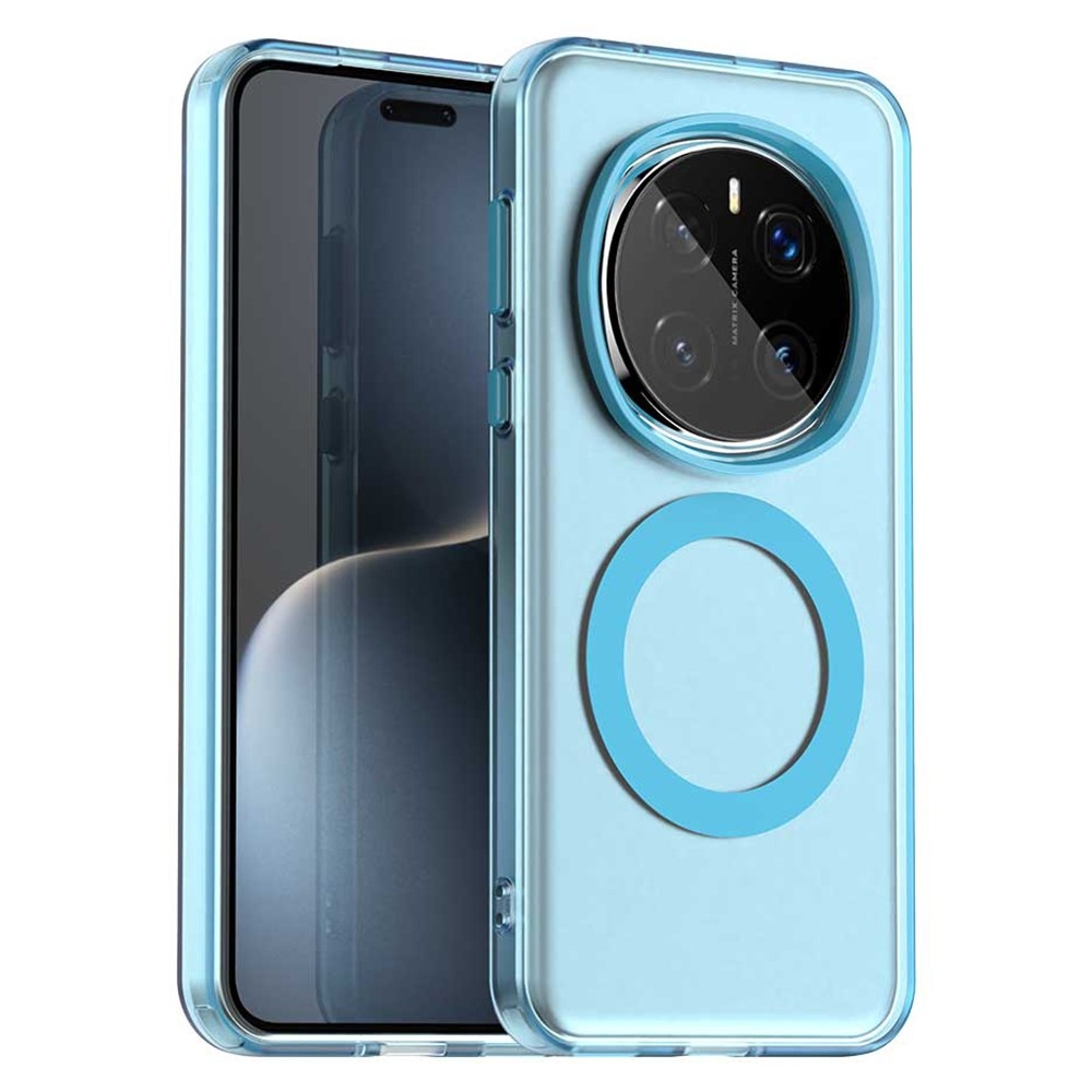 Candy zselés tok MagSafe-val a Honor Magic 7 Pro 5G-n - kék