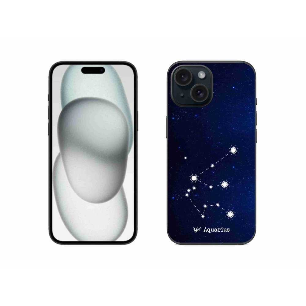 Zselés borítás mmCase iPhone 15 készülékhez - Vízöntő