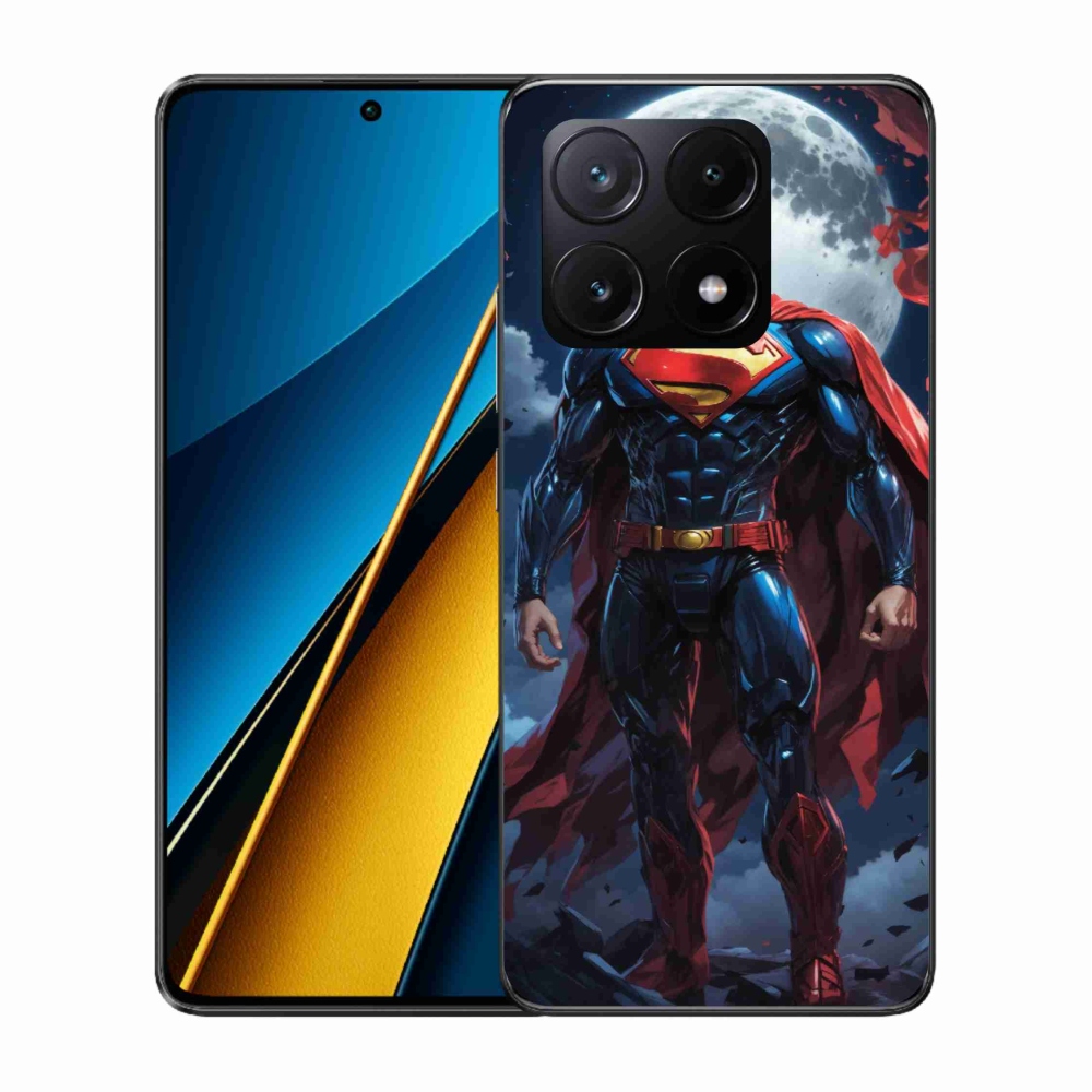 Gél borítás mmCase a Xiaomi Poco X6 Pro 5G számára - superman