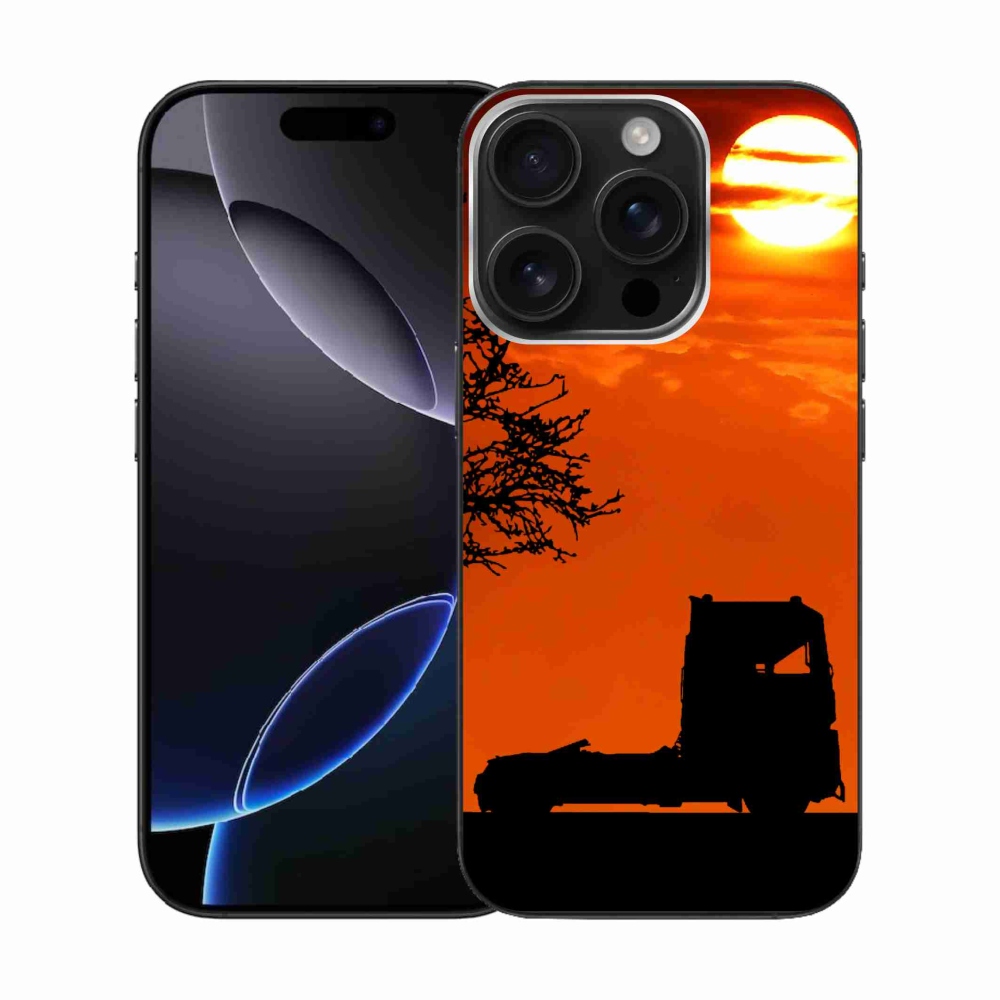 Zselés borítás mmCase iPhone 16 Pro készülékhez - teherautó 3