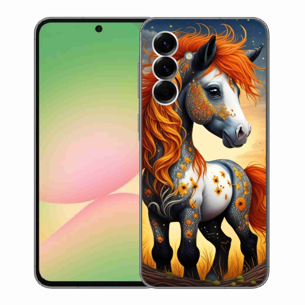 Zselés borítás mmCase Samsung Galaxy A56 5G - színes póni