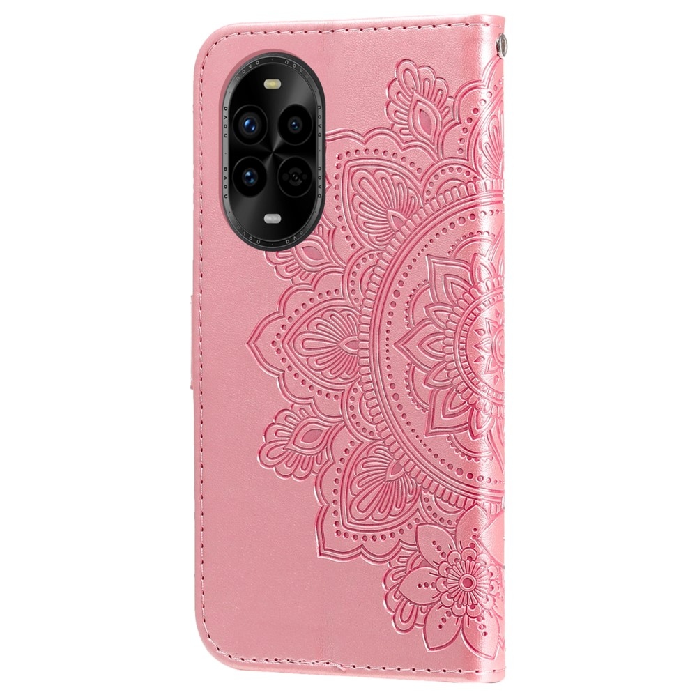 Mandala könyv tok a Huawei Nova 13 Pro 5G számára - rózsaszín