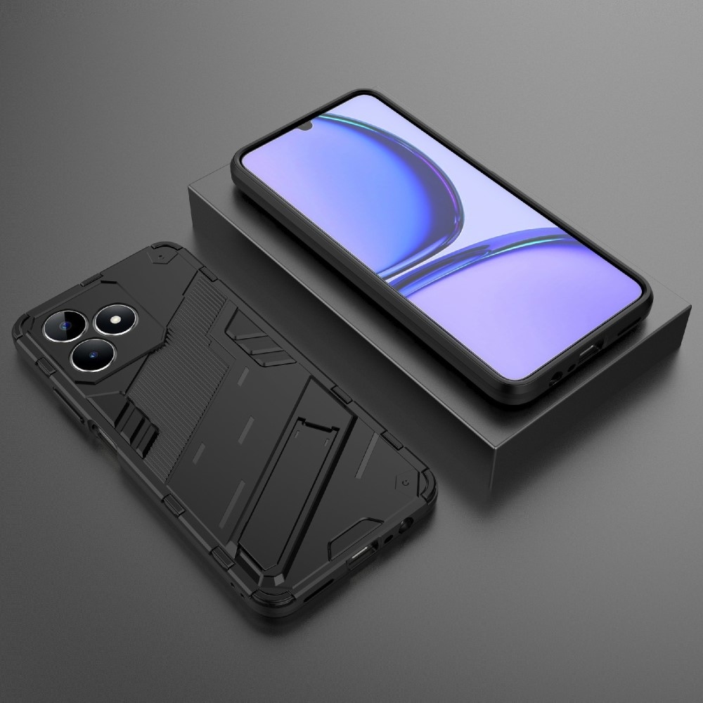 Tartós borítás a Realme C51/C53 készülékhez - fekete