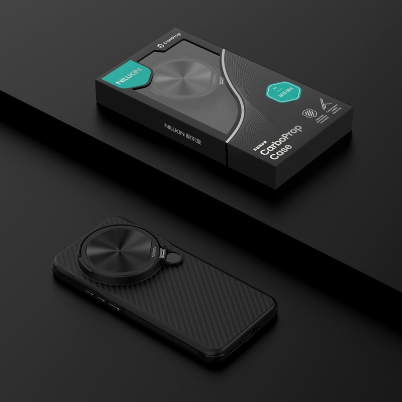 Nillkin CarboProp Aramid mágneses hátlap Xiaomi 15 Ultra Fekete