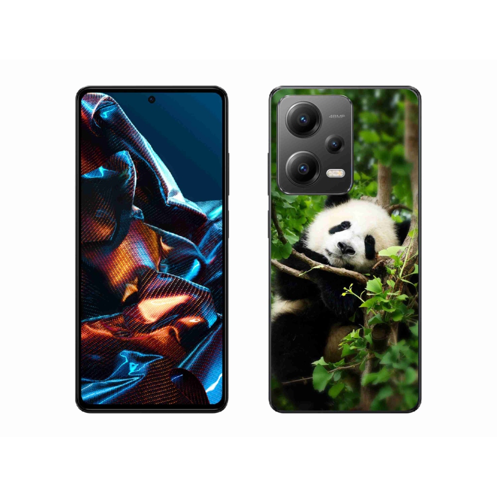 Gél borítás mmCase a Xiaomi Redmi Note 12 Pro 5G számára - panda