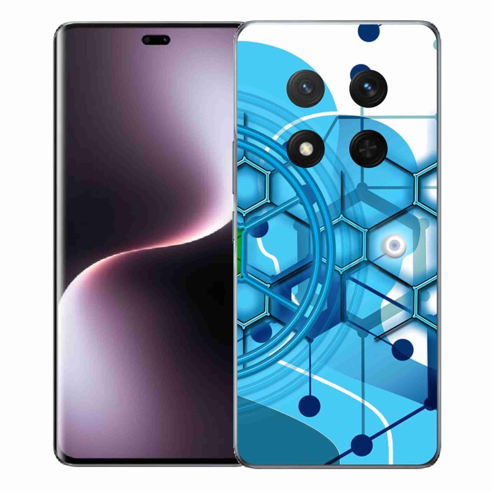 Gél borítás mmCase a Honor Magic 7 Lite 5G számára - absztrakt minta 2