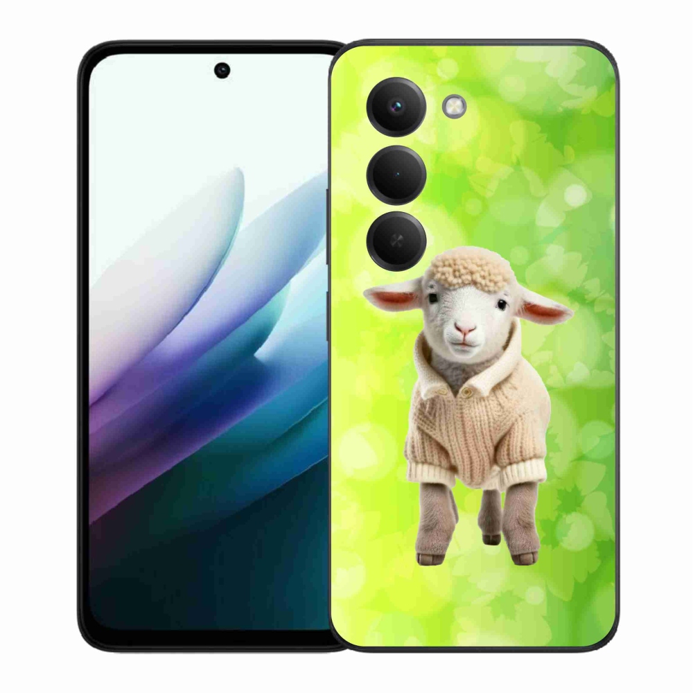 Zselés borítás mmCase a Xiaomi Redmi 15 4G/5G (171mm) - bárány pulóverben