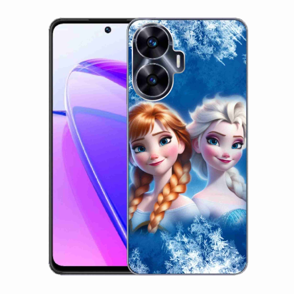 Gél borítás mmCase a Realme C55 készülékhez - Ice Kingdom 2