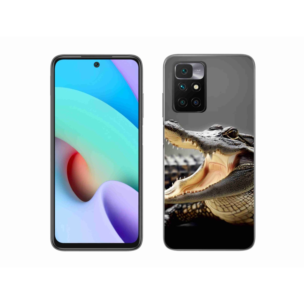 Zselés borítás mmCase a Xiaomi Redmi 10/Redmi 10 (2022) - krokodil