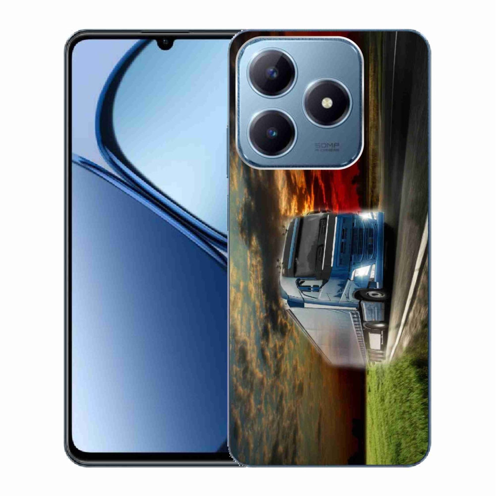 Gél borítás mmCase a Realme C63 készülékhez - teherautó 4