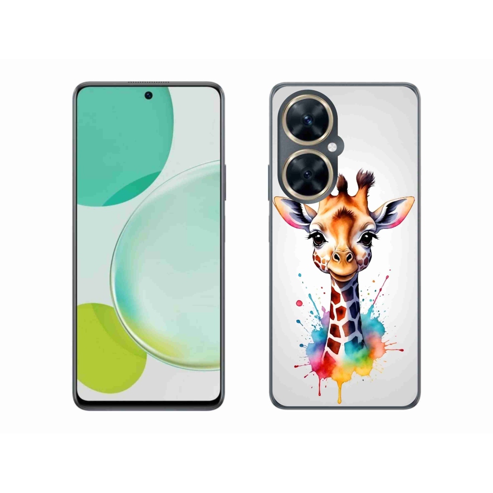 Zselés borítás mmCase a Huawei Nova 11i készülékhez - zsiráf 1