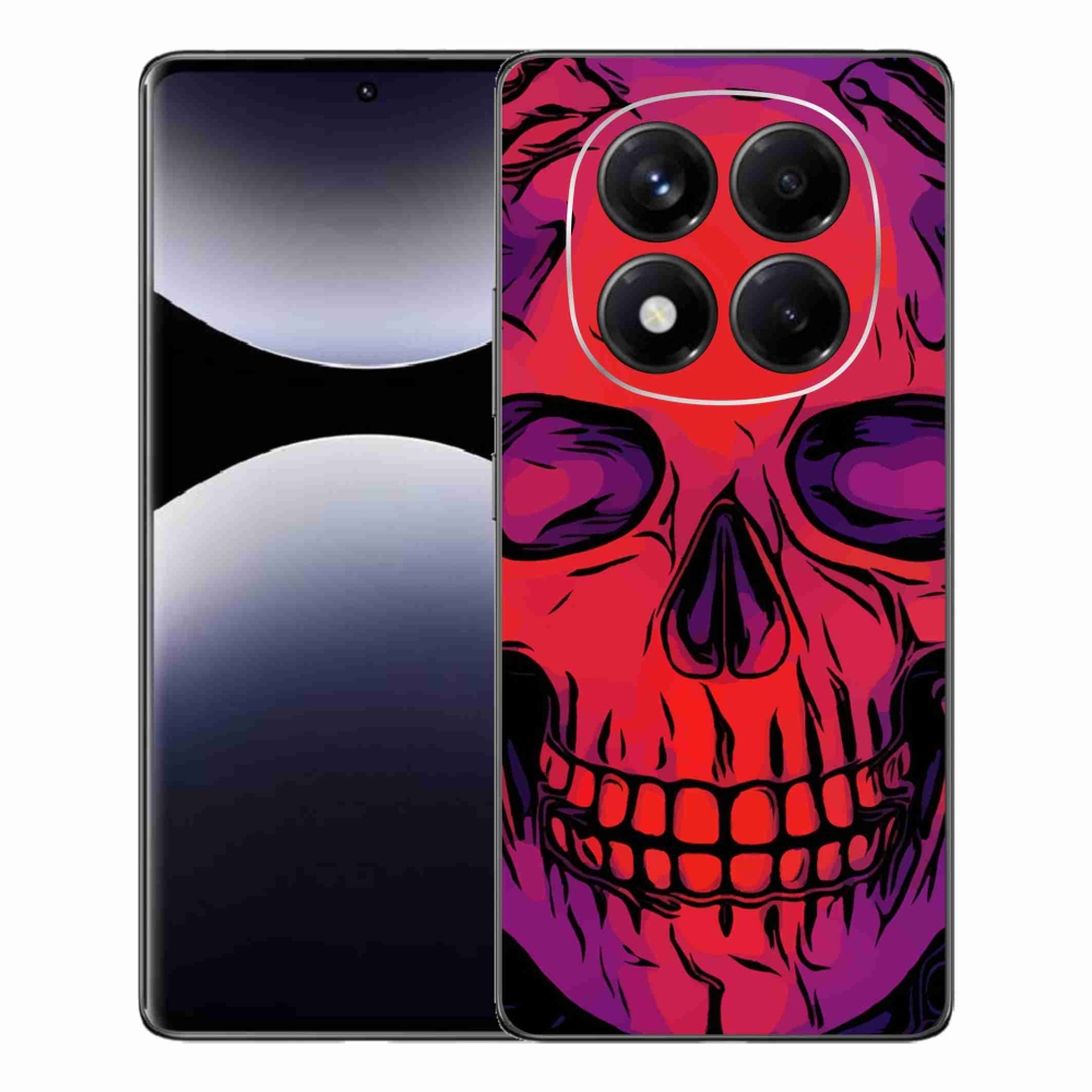 Gél borítás mmCase a Xiaomi Redmi Note 14 Pro-hoz - koponya