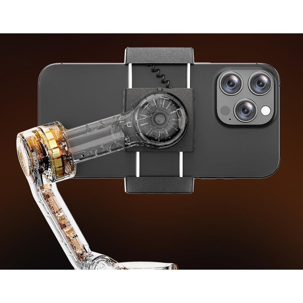 FunSnap CM8 összecsukható 3 tengelyes telefonstabilizátor állvánnyal