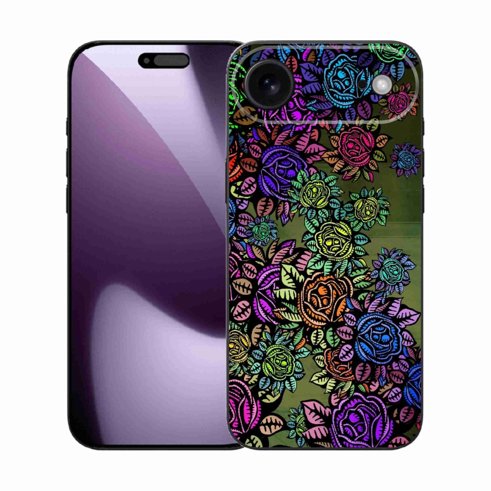 Gél borítás mmCase iPhone 17 Air készülékhez - virágok 6