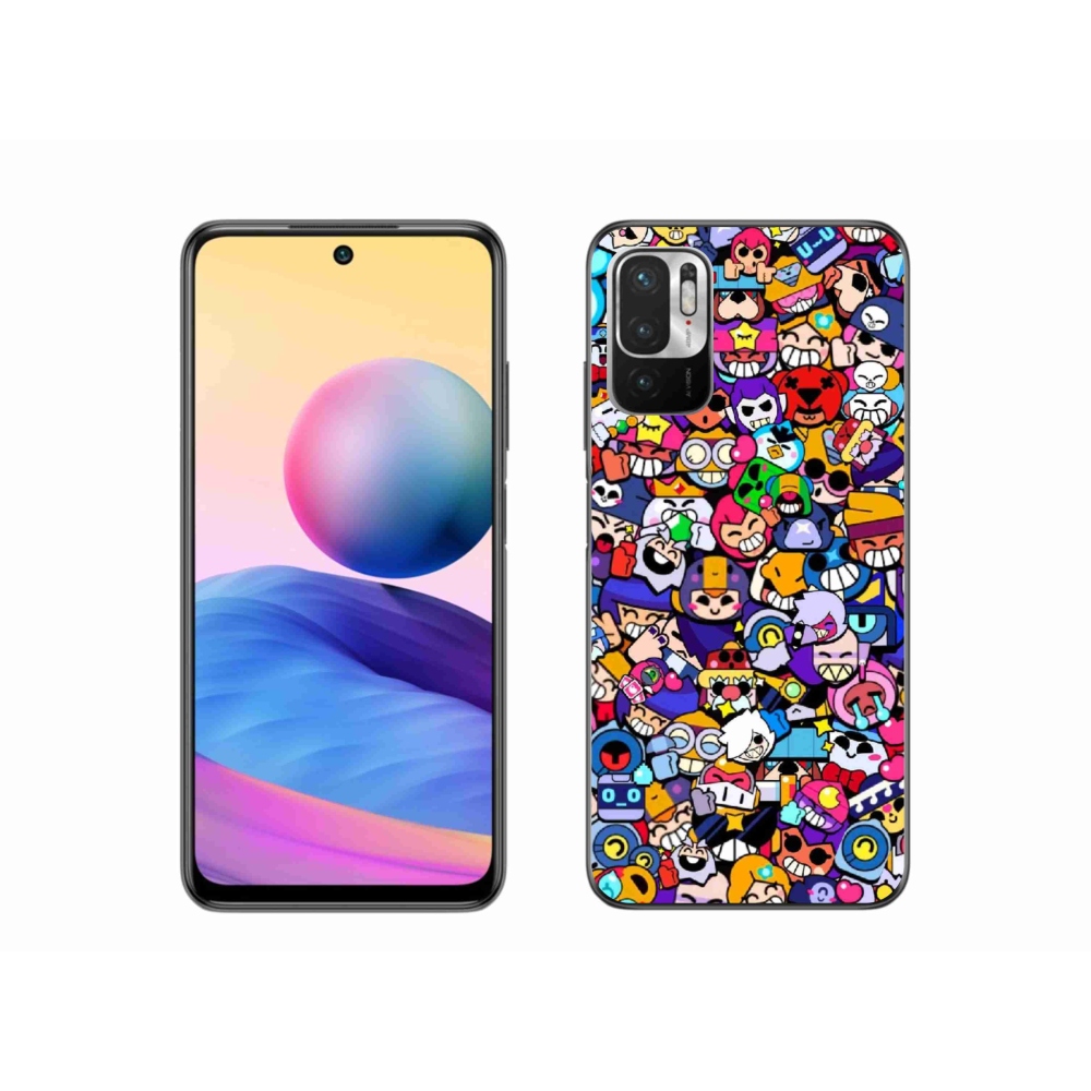 Gél borítás mmCase a Xiaomi Poco M3 Pro/5G számára - brawl stars 2