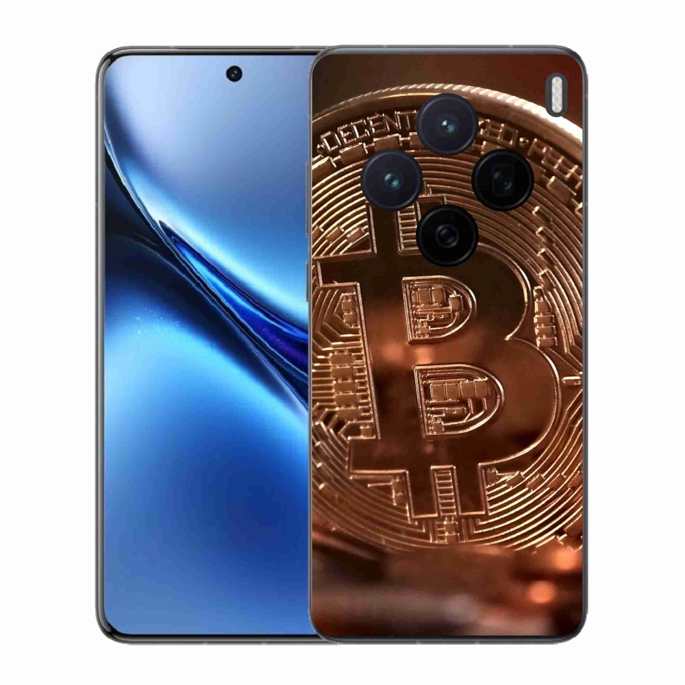 Gél borító mmCase a Vivo X200 5G számára - bitcoin