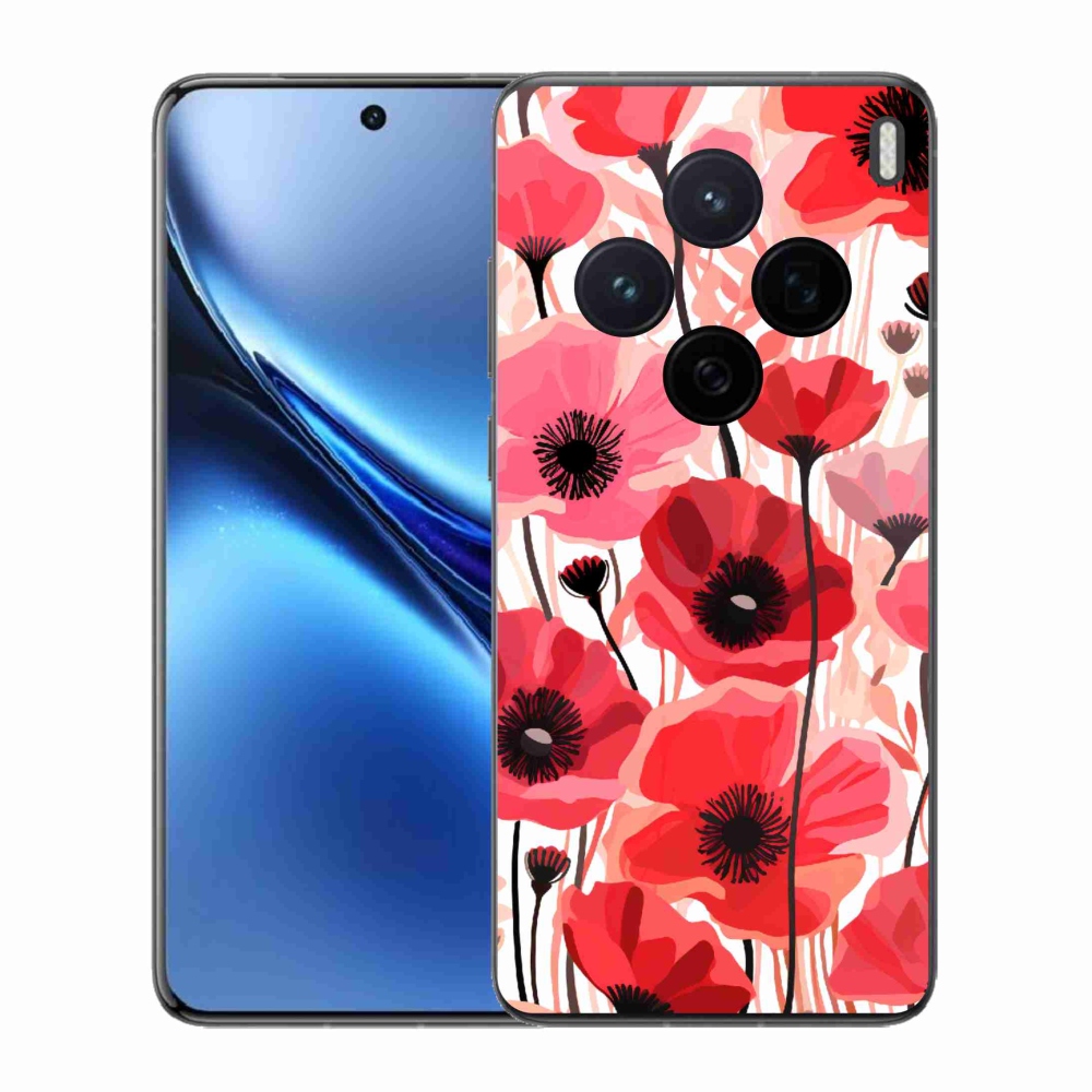 Zselés borítás mmCase a Vivo X200 5G-hez - mákos 1