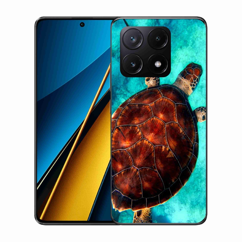Gél borítás mmCase a Xiaomi Poco X6 Pro 5G-hez - teknősbéka