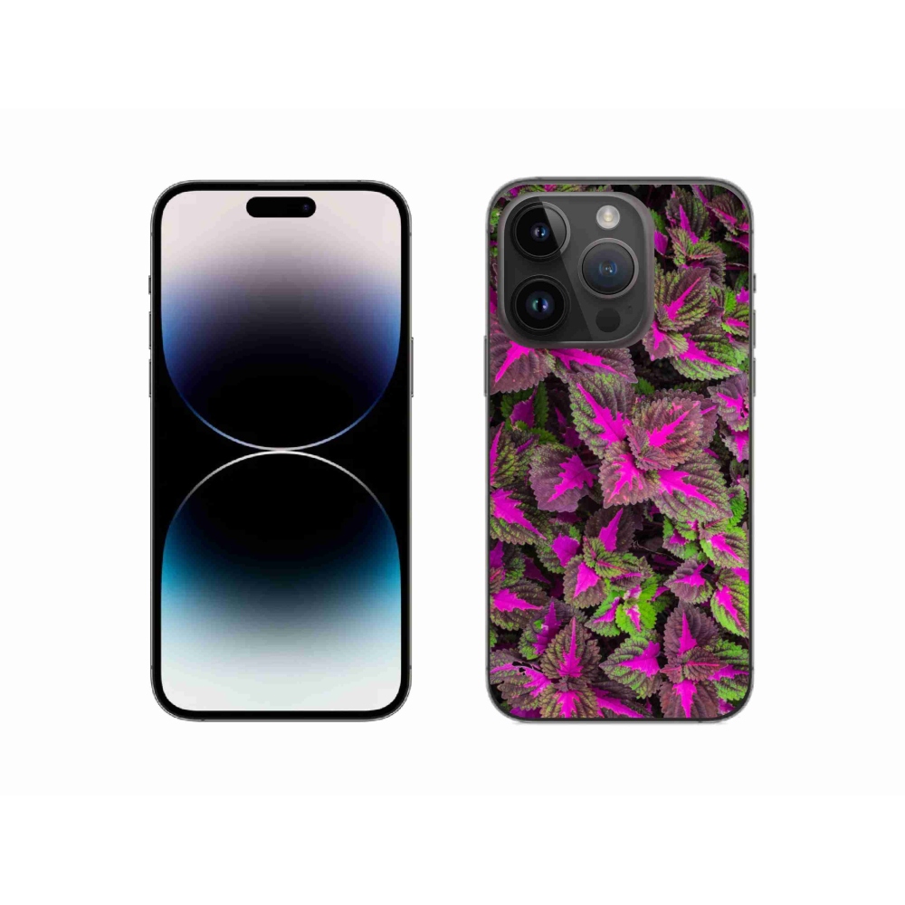 Zselés borítás mmCase iPhone 14 Pro készülékhez - virág 10