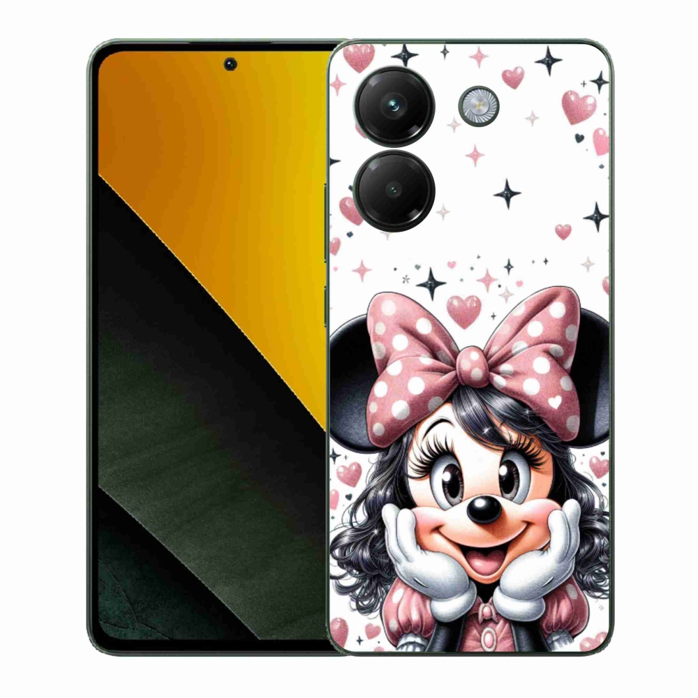 Gél borítás mmCase a Xiaomi Poco M7 Pro 5G számára - minnie