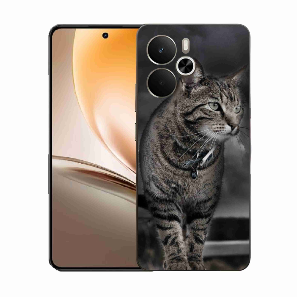 Zselés borítás mmCase a Realme 14 5G/14T 5G készülékhez - macska