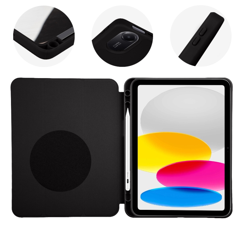 TOK: ME SolidTab tok az Apple iPad 10,9-hez (2022/11 2025) – fekete