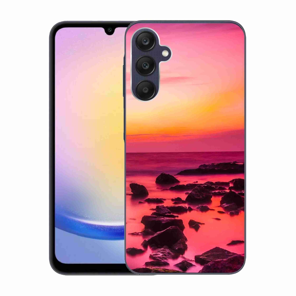 Gél borítás mmCase Samsung Galaxy A25 5G - tenger és ragyogás