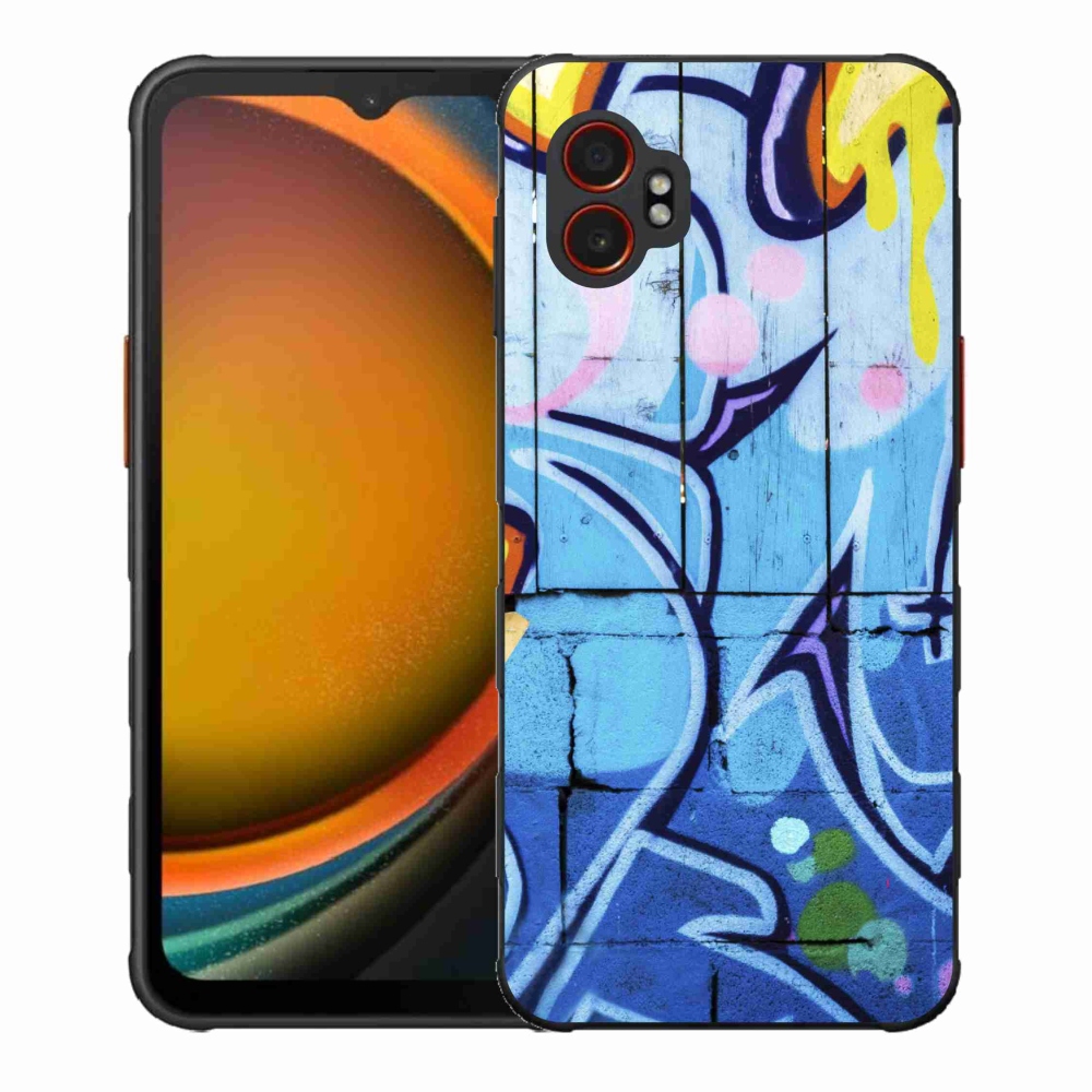 Zselés borítás mmCase Samsung Galaxy Xcover 7 Pro készülékhez - graffiti