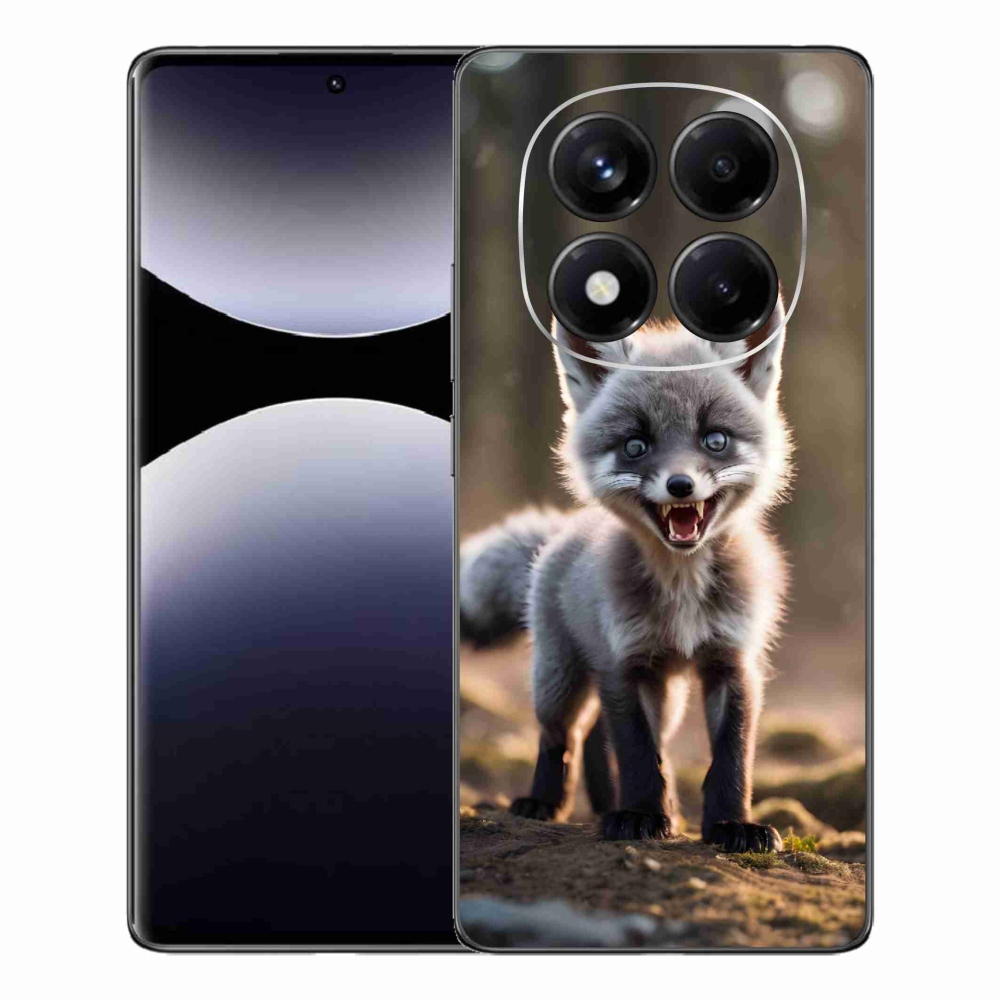 Gél borítás mmCase a Xiaomi Redmi Note 14 Pro számára - angry fox