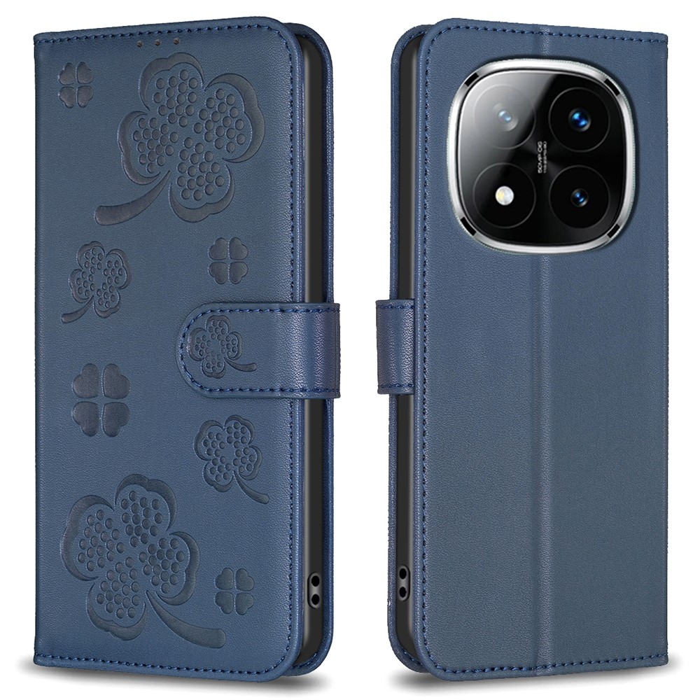 Clover book tok Xiaomi Redmi Note 14 Pro-hoz - kék