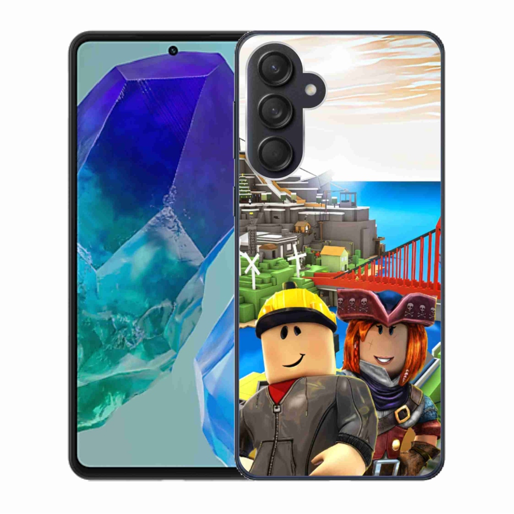 Zselés borítás mmCase Samsung Galaxy M55 5G - roblox 1