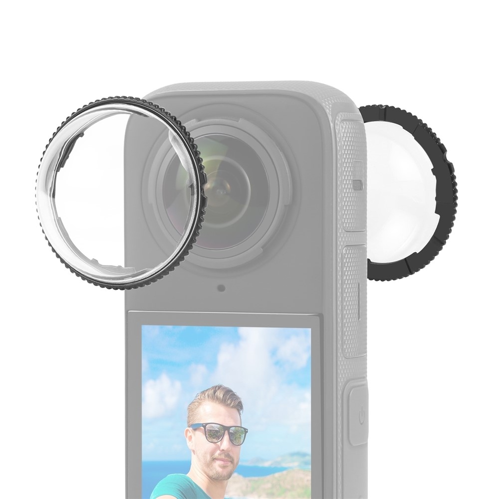 PULUZ objektívvédő tok Insta360 X4-hez, 2 db