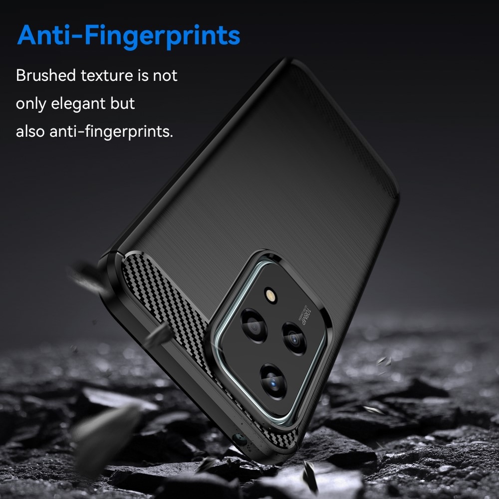 Szénálló zselés tok a Honor 200 Lite 5G készülékhez - fekete