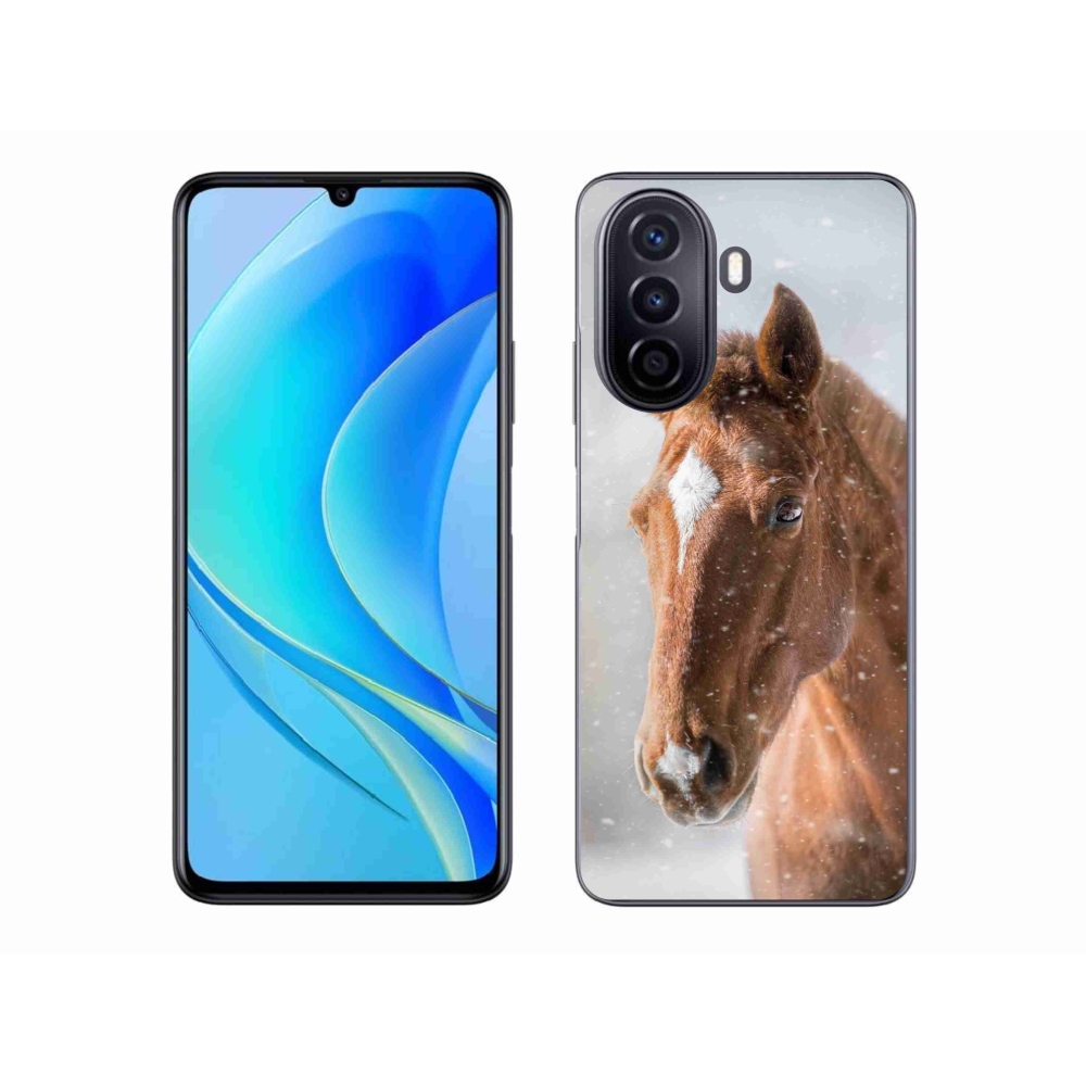 Zselés borítás mmCase a Huawei Nova Y70-hez - barna ló 2