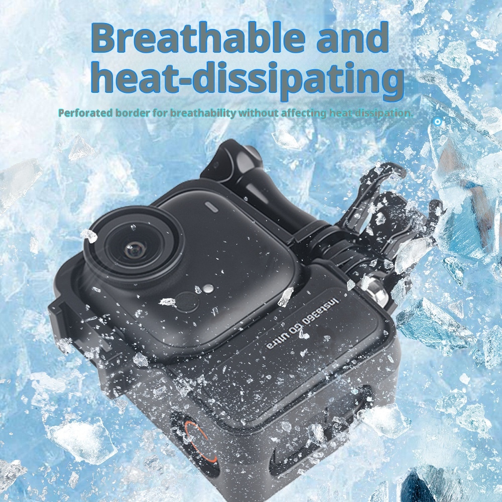 Könnyű védőkeret gyorskioldó talppal Insta360 GO Ultra készülékhez