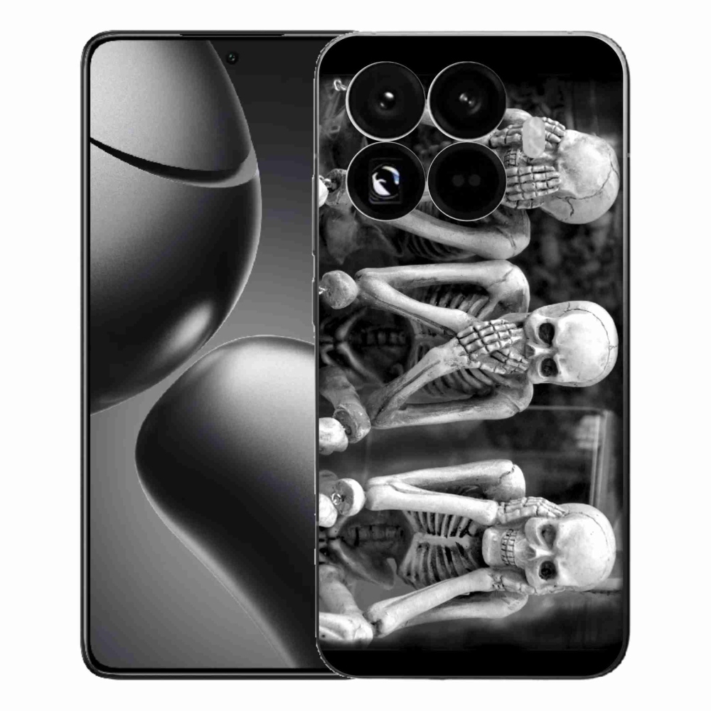 Gél borítás mmCase a Xiaomi 15T Pro - csontvázakhoz