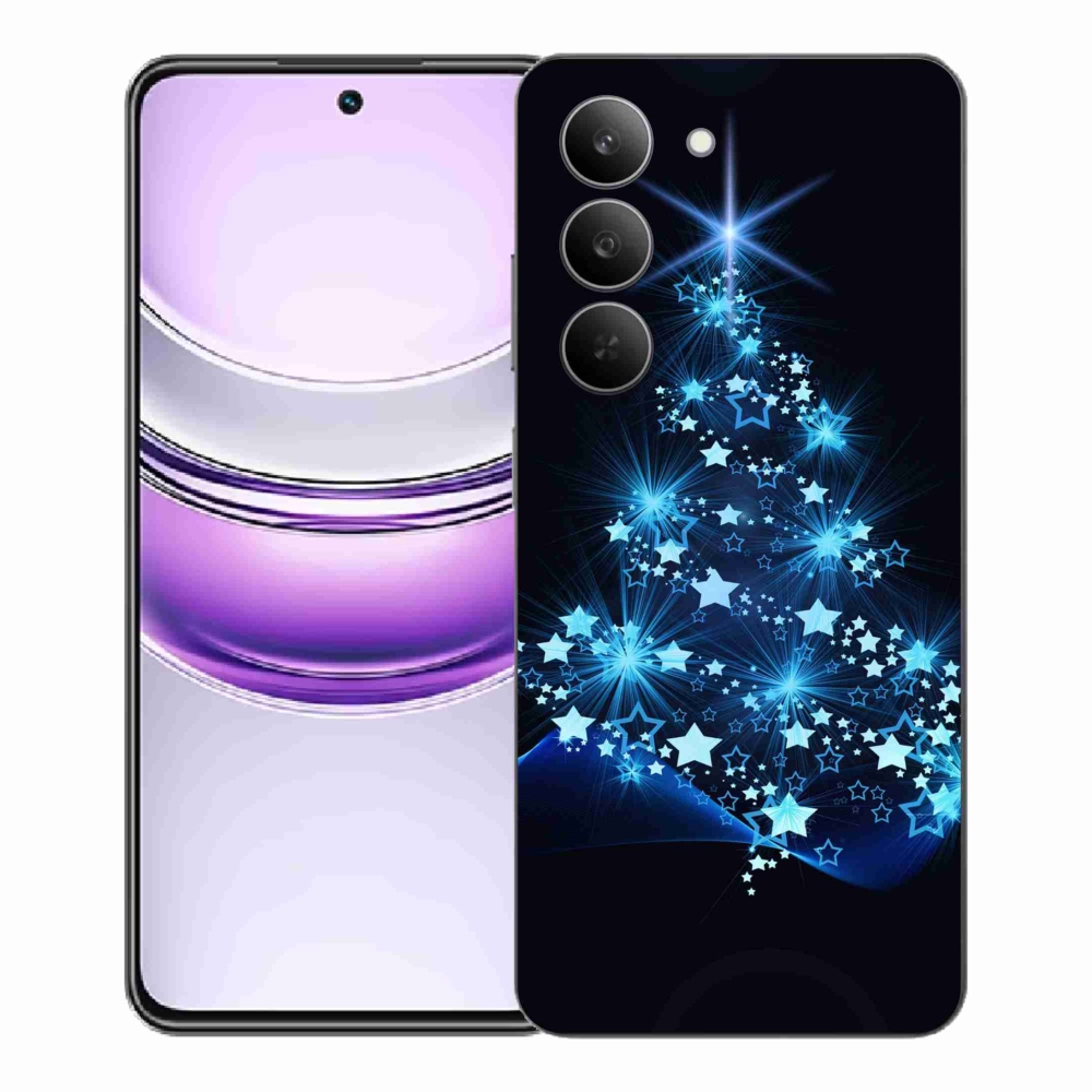 Gél borítás mmCase a Realme 14x 5G készülékhez - karácsonyfa