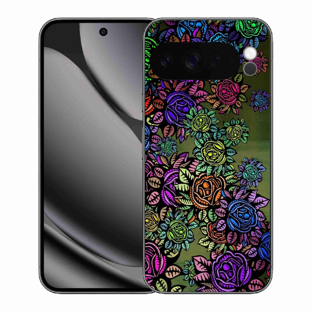 Zselés borítás mmCase a Google Pixel 10 Pro XL-hez - virágok 6