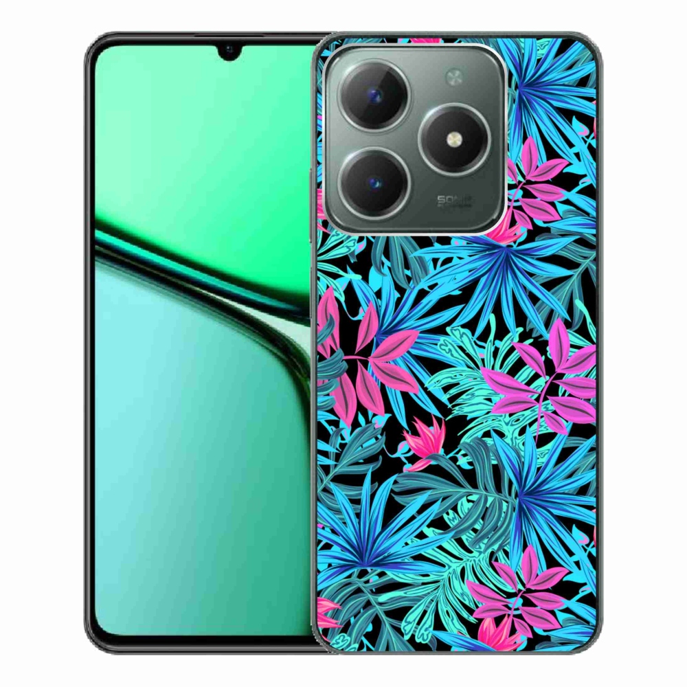 Zselés borító mmCase a Realme C61 készülékhez - virágok 3