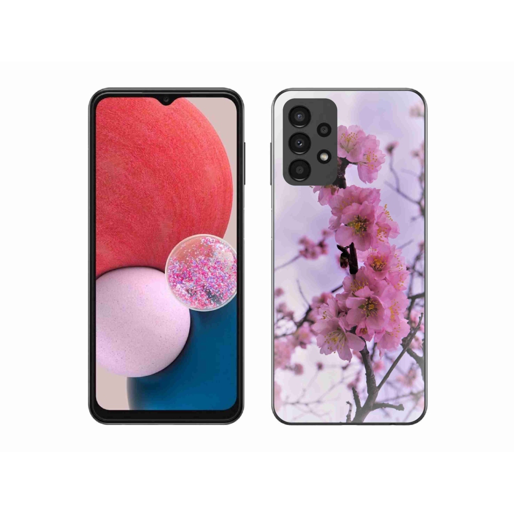 Gél borító mmCase Samsung Galaxy A13 4G - virágok 7