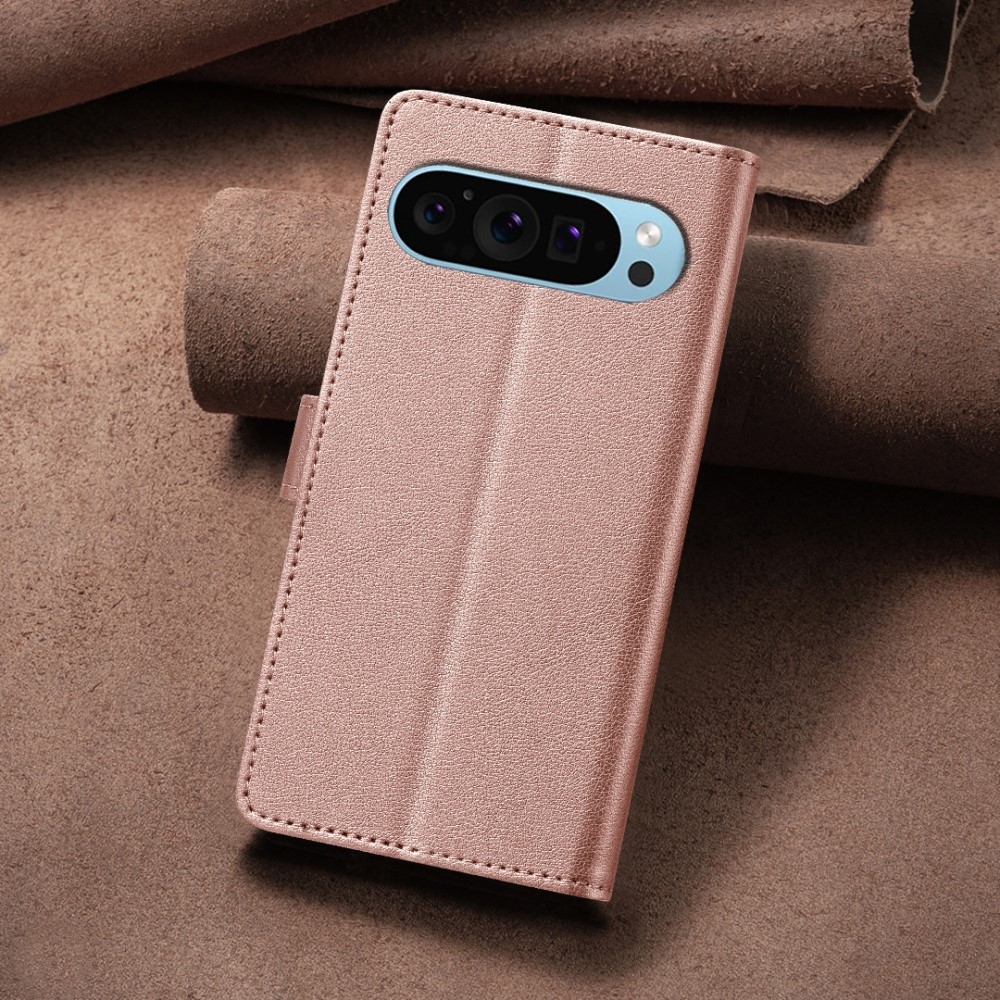 BNF pénztárca tok Google Pixel 9/9 Pro készülékhez - rózsaarany