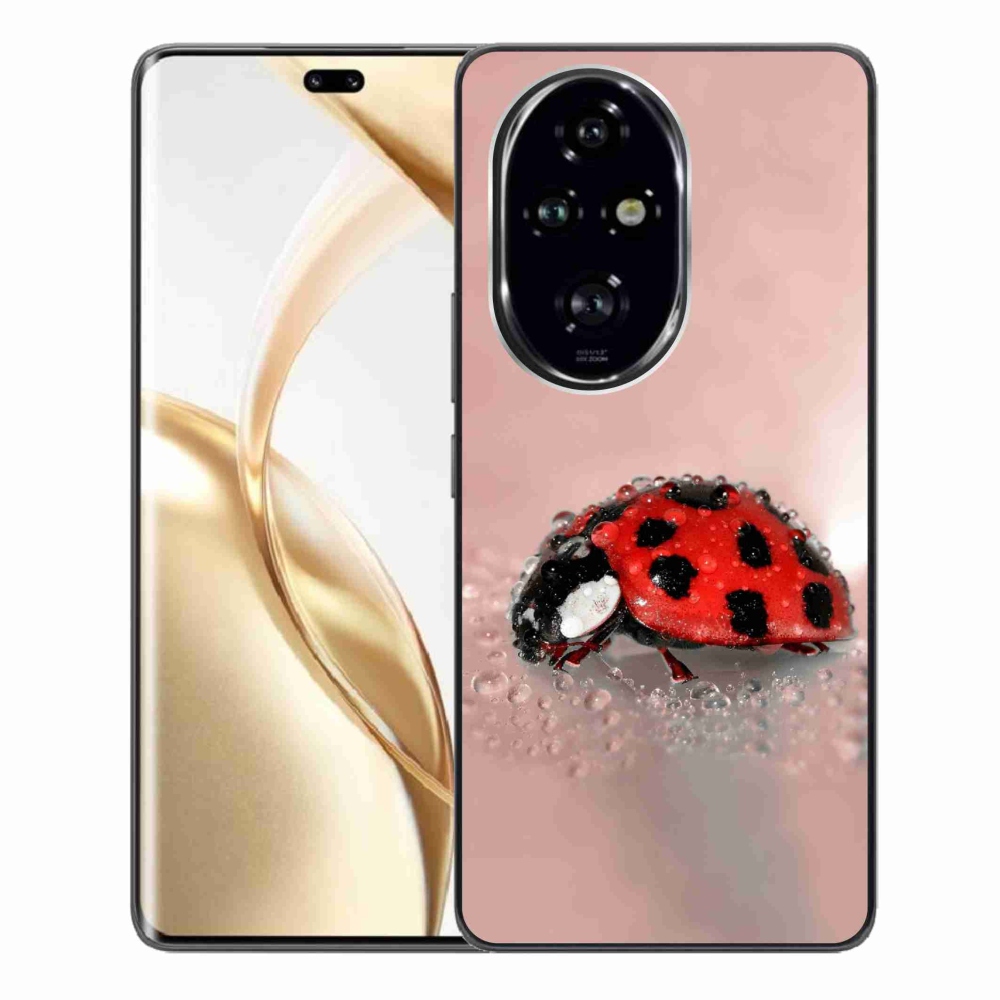 Zselés borítás mmCase a Honor 200 Pro 5G készülékhez - katicabogár