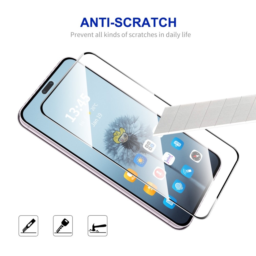 ENK teljes képernyő edzett üveg a Honor X8c készülékre