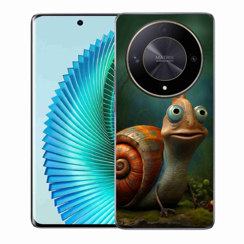 Zselés borítás mmCase a Honor Magic 6 Lite 5G készülékhez - csiga