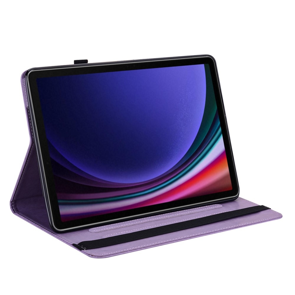 Fát záró tok Samsung Galaxy Tab S9/Tab S10 készülékhez - lila