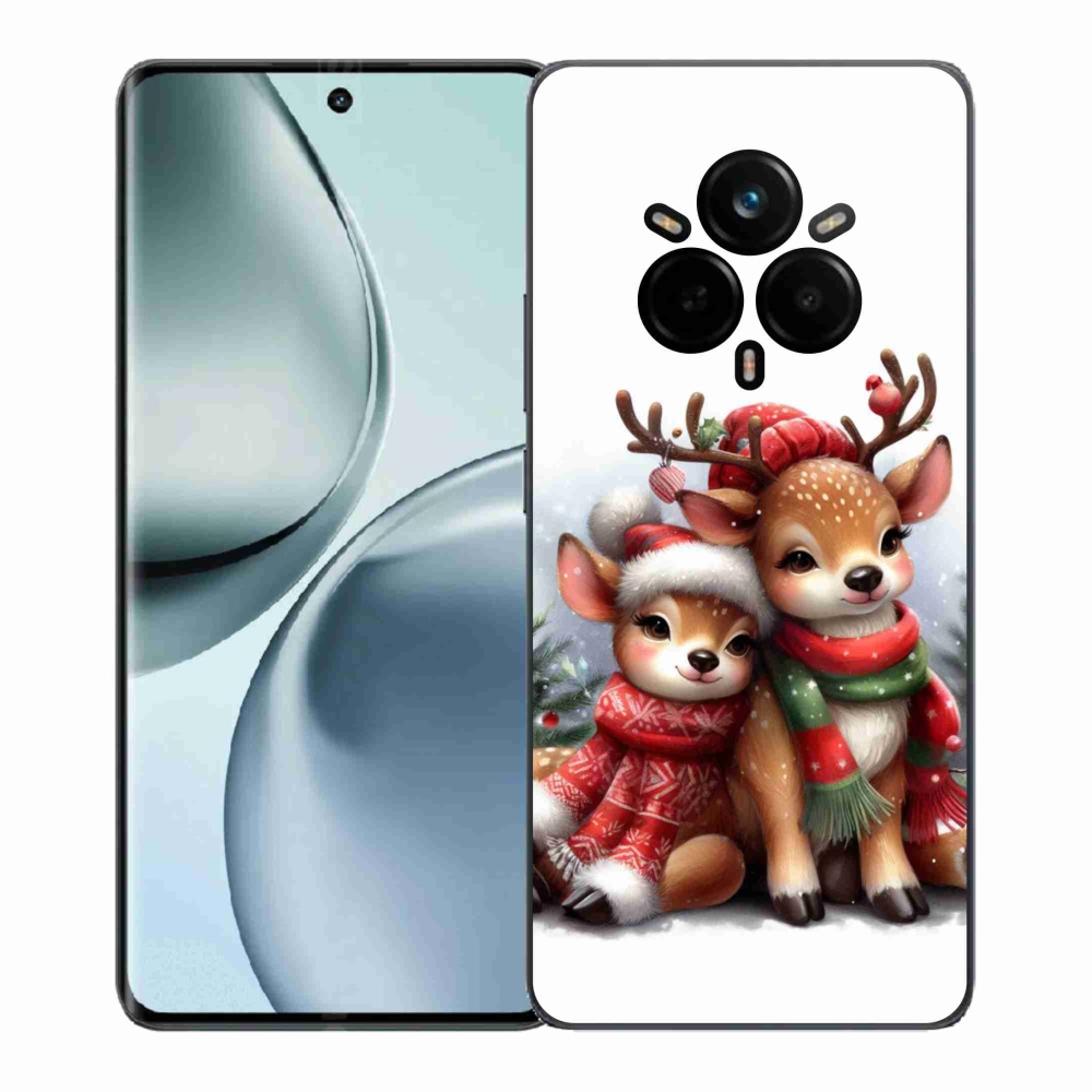 Gél borítás mmCase a Realme 14 Pro 5G készülékhez - karácsonyi rénszarvas