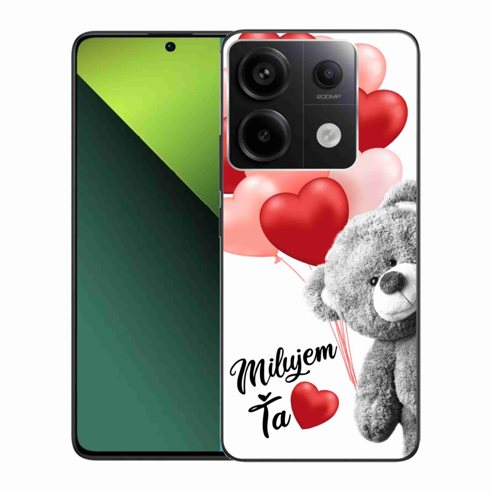 Gél tok mmCase a Xiaomi Redmi Note 13 Pro 5G/Poco X6 5G - I love you számára