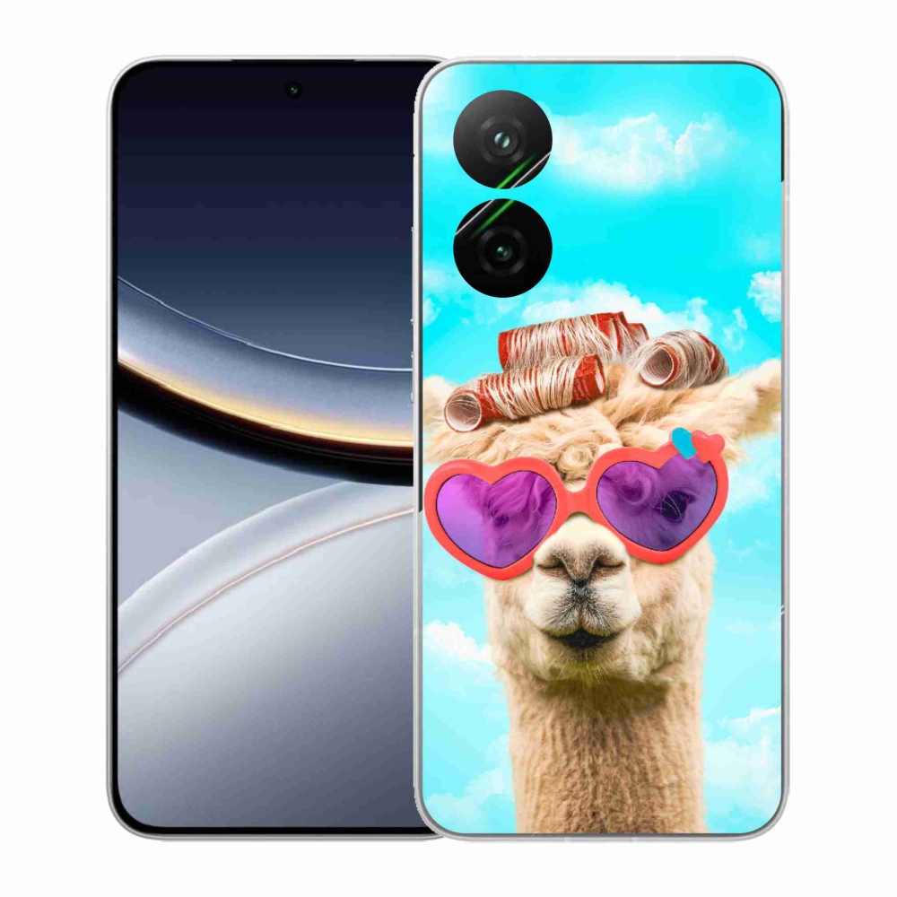 Gél borítás mmCase a Xiaomi Poco F7 5G számára - szemüveges láma