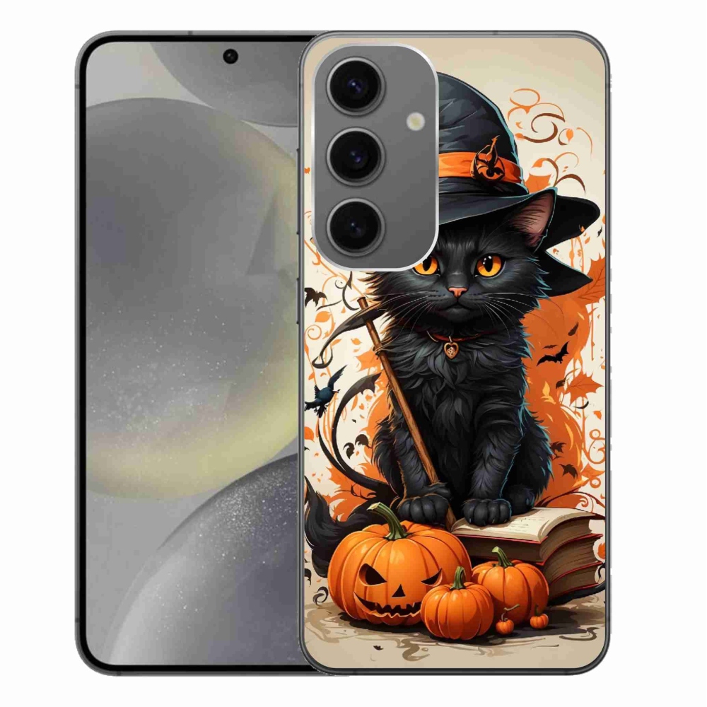 Zselés borítás mmCase Samsung Galaxy S24+ készülékhez - macskavarázsló